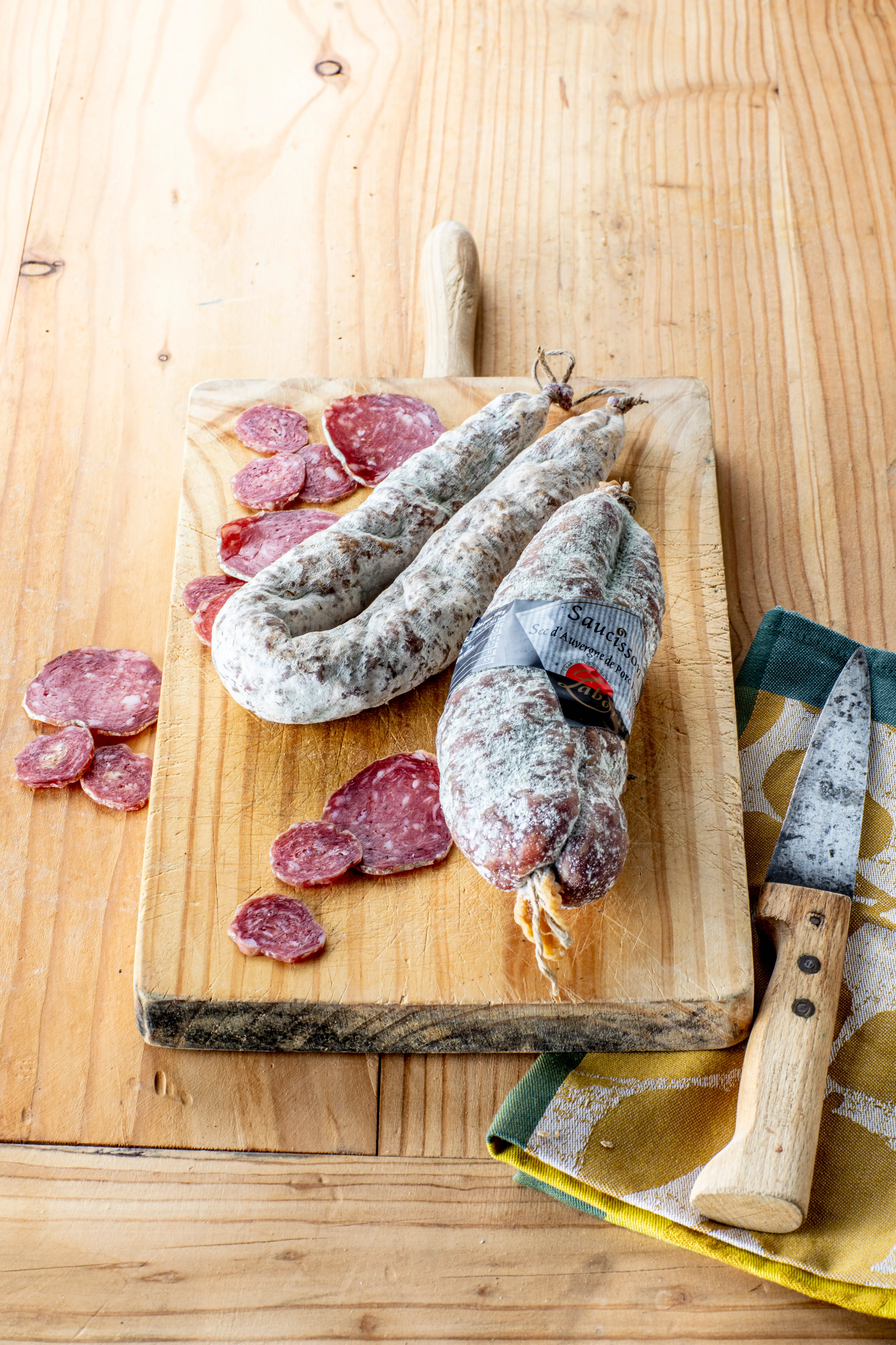 Gamme de saucissons de la Ferme du Haut-Mont